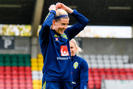 Olivia Schough of the Swedish women's national football team