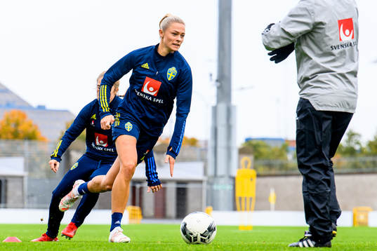 Fridolina Rolfö of the Swedish women's national football
