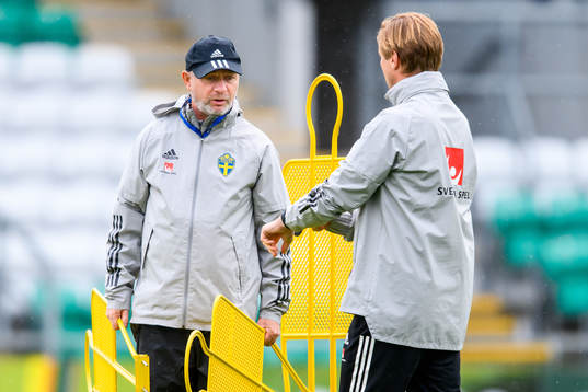 Peter Gerhardsson, head coach of the Swedish women's