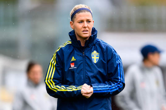 Olivia Schough of the Swedish women's national football team