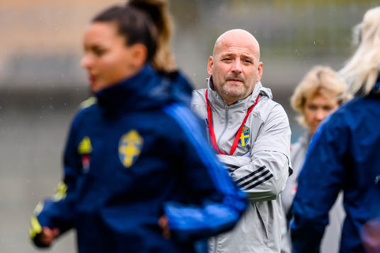 Magnus Wikman, assistant coach of the Swedish women's