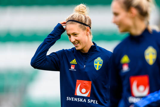 Emma Kullberg of the Swedish women's national football team