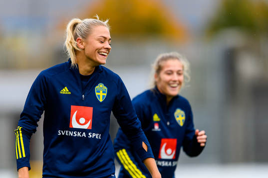 Fridolina Rolfö of the Swedish women's national football