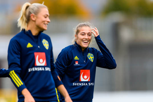 Filippa Angeldahl of the Swedish women's national football