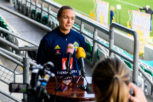 Magdalena Eriksson of the Swedish women's national football