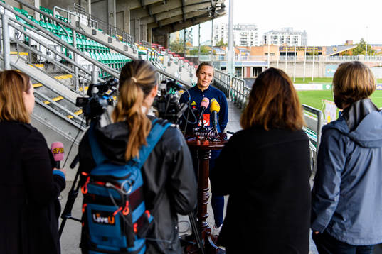 Magdalena Eriksson of the Swedish women's national football