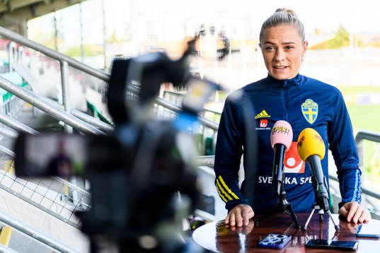 Fridolina Rolfö of the Swedish women's national football