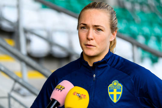 Magdalena Eriksson of the Swedish women's national football