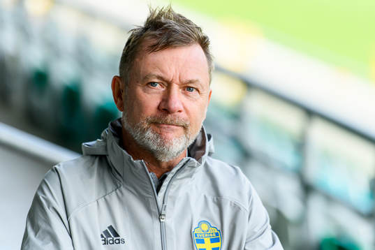 Peter Gerhardsson, head coach of the Swedish women's