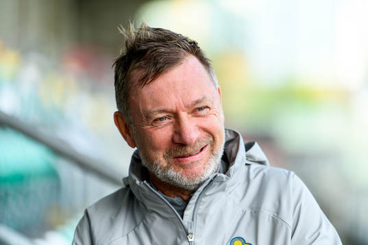 Peter Gerhardsson, head coach of the Swedish women's