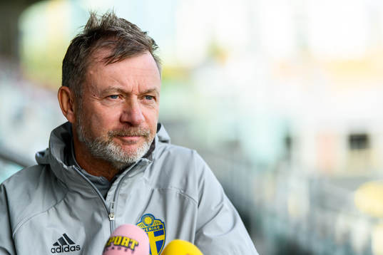 Peter Gerhardsson, head coach of the Swedish women's