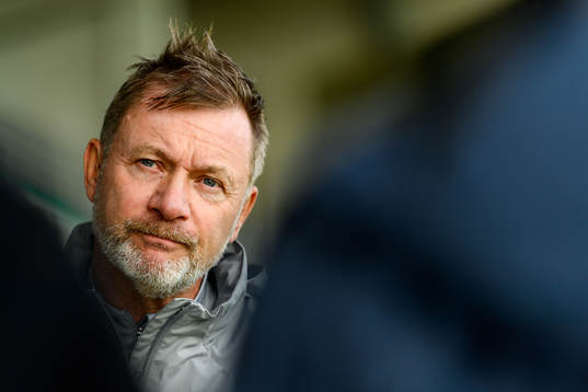 Peter Gerhardsson, head coach of the Swedish women's