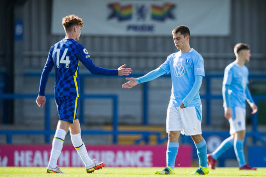 Ajdin Avdic of Malmö FF looks dejected