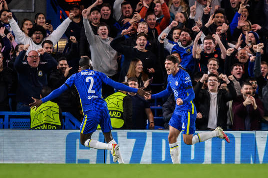 Andreas Christensen of Chelsea celebrates