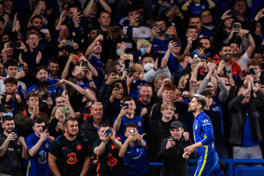Jorginho of Chelsea celebrates