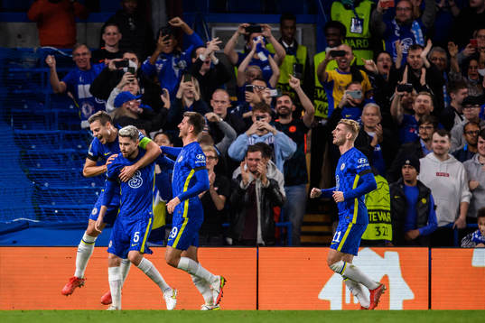 Jorginho of Chelsea celebrates