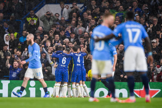 Players of Chelsea celebrate