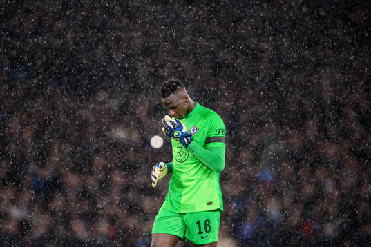 goalkeeper Edouard Mendy of Chelsea