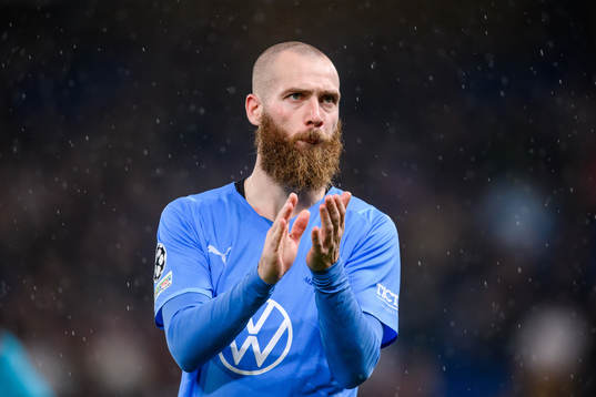 Jo Inge Berget of Malmö FF looks dejected