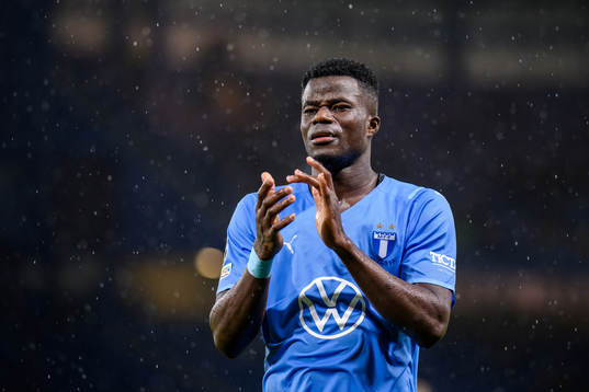 Malik Abubakari of Malmö FF