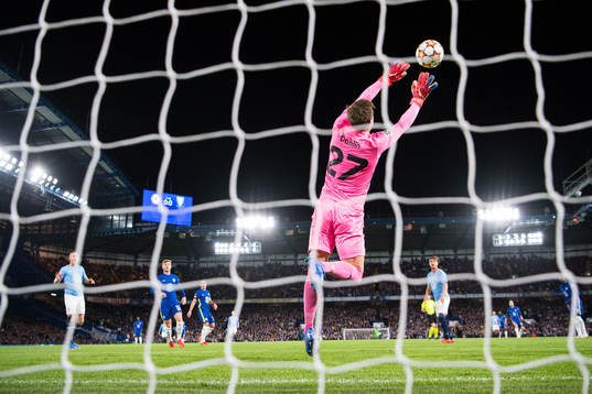 Goalkeeper Johan Dahlin of Malmö FF