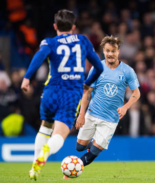 Eric Larsson of Malmö FF