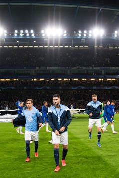 Eric Larsson and Antonio Colak of Malmö FF
