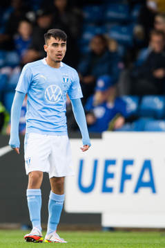 Alexander Hughes of Malmö FF