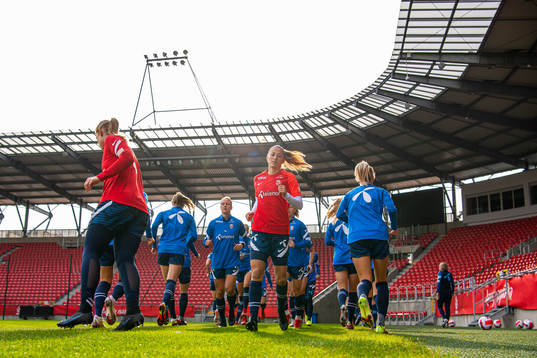 Goalkeeper Cecilie Fiskerstrand of the Norwegian women's
