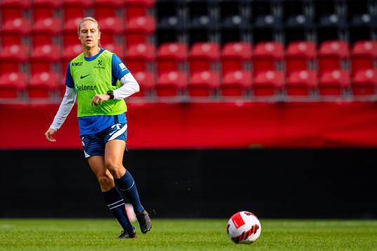 Lisa Fjeldstad Naalsund of the Norwegian women's national