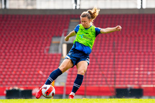 Synne Skinnes Hansen of the Norwegian women's national