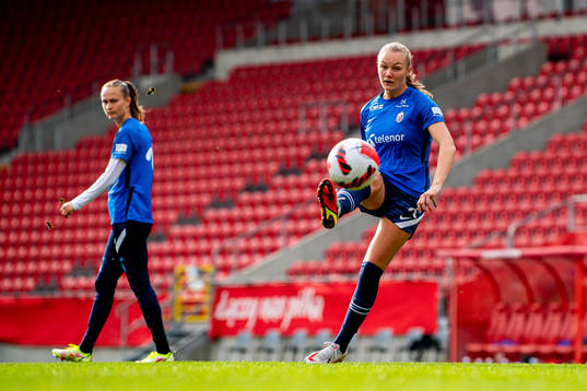 Frida Maanum of the Norwegian women's national football team