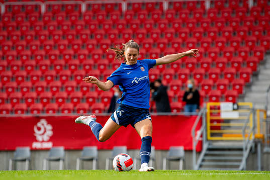 Vilde Bøe Risa of the Norwegian women's national football