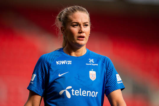 Lisa-Marie Karlseng Utland of the Norwegian women's