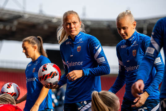 Guro Bergsvand of the Norwegian women's national football
