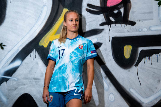 Maria Olsvik of the Norwegian women’s national football
