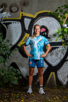 Maria Olsvik of the Norwegian women’s national football