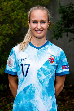 Maria Olsvik of the Norwegian women’s national football