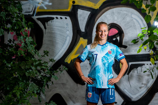 Maria Olsvik of the Norwegian women’s national football