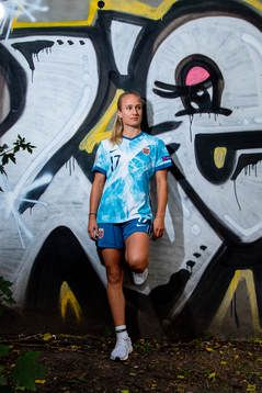Maria Olsvik of the Norwegian women’s national football