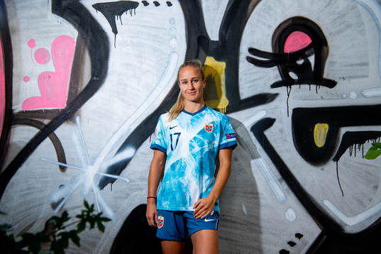 Maria Olsvik of the Norwegian women’s national football