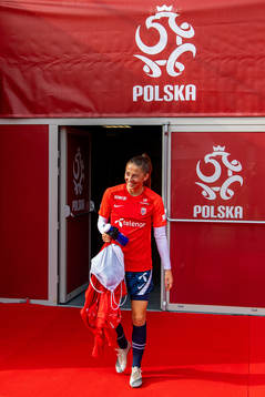 Goalkeeper Cecilie Fiskerstrand of the Norwegian women's