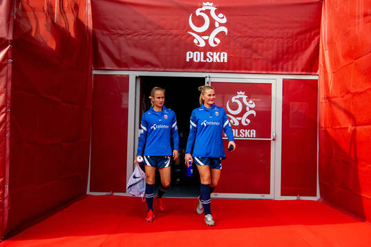 Maria Olsvik and Lisa-Marie Karlseng Utland of the