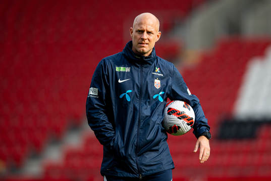 Anders Jacobson, assistant coach of the Norwegian women's