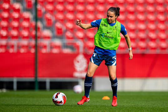 Heidi Ellingsen of the Norwegian women's national football