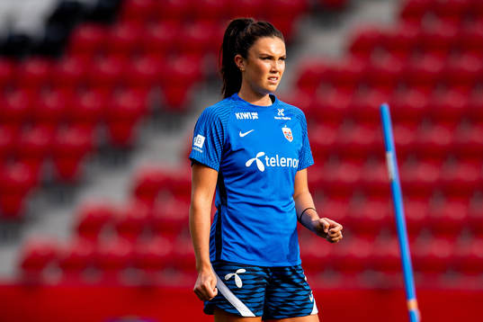 Ingrid Syrstad Engen of the Norwegian women's national
