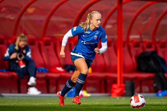 Amalie Vevle Eikeland of the Norwegian women's national
