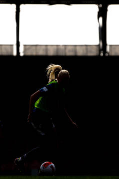 Karina Sævik of the Norwegian women's national football