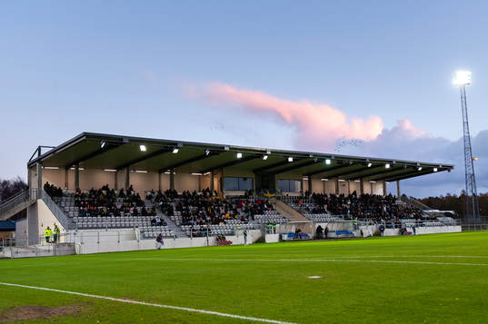 Österås IP prior the international friendly football