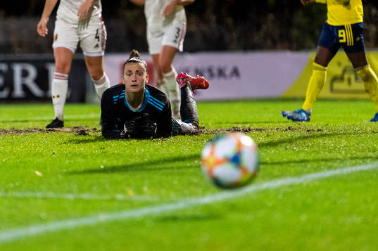 Goalkeeper Beastiaen Femke of Belgium